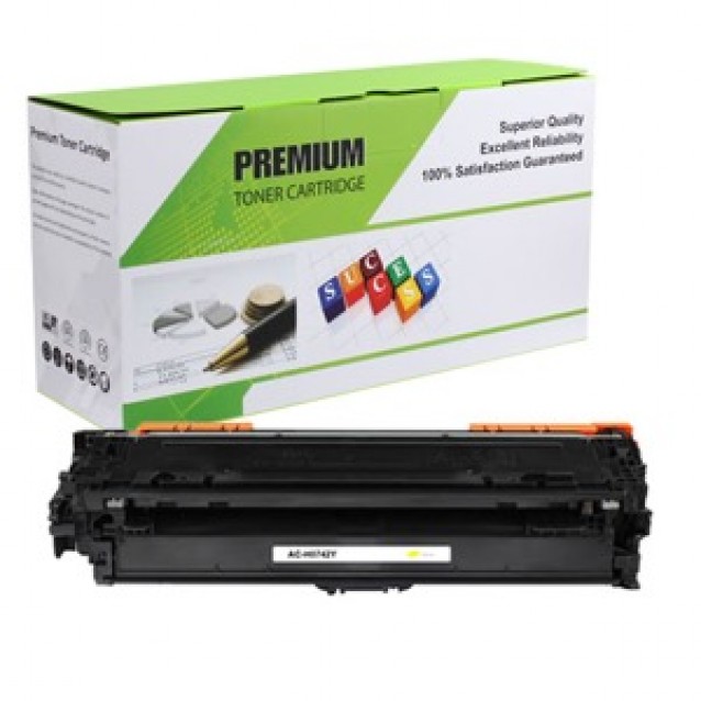 HP Compatible Toner CE742A - YellowREVO Toners, Inks and CoatingsAC-H0742Y