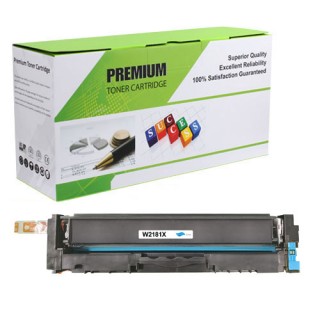 HP W2181X Compatible Cyan Printer Toner Cartridge HP W2181X Compatible Cyan Printer Toner Cartridge