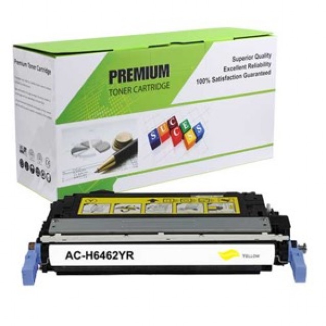 HP Compatible Toner Q6462A - YellowREVO Toners, Inks and CoatingsAC-H6462YR