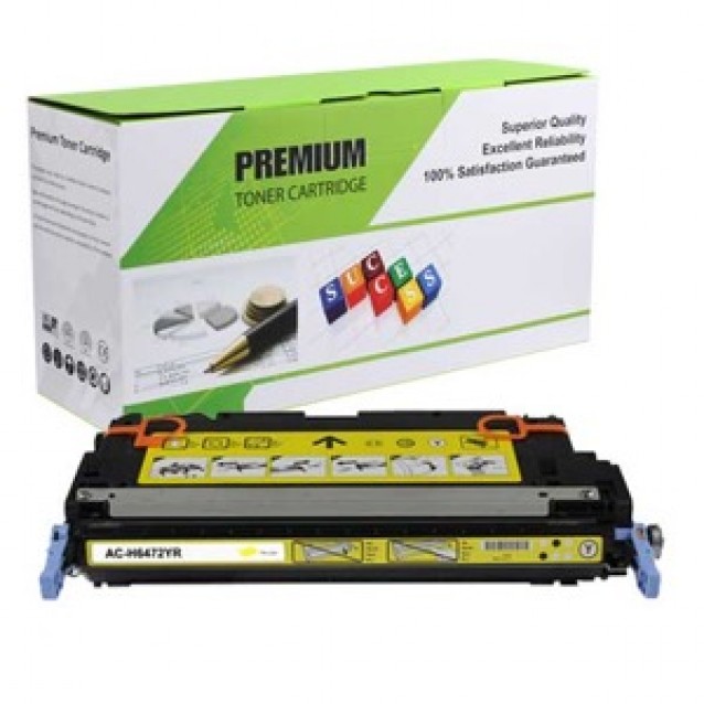 HP Compatible Toner Q6472A - YellowREVO Toners, Inks and CoatingsAC-H6472YR