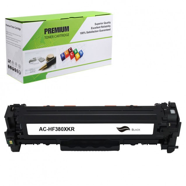 Replacement Toner Cartridge for HP CF380X - BlackREVO Toners, Inks and CoatingsAC-HF380XKR