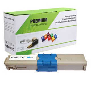 OKI 44469703 Compatible Printer Toner Cartridge - Cyan