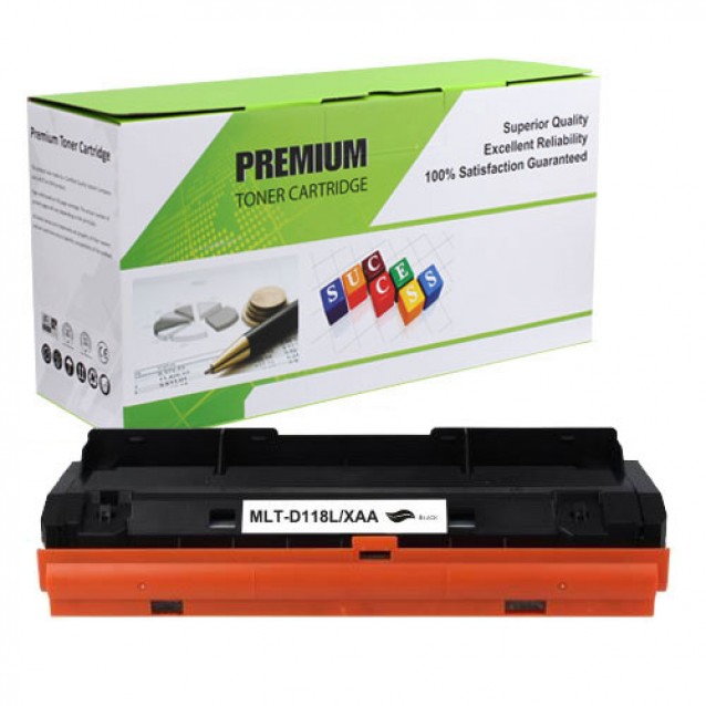 Samsung MLT-D118L/XAA Compatible Black Printer Toner Cartridge