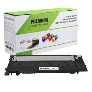 Samsung CLT-M406S/XAA Compatible Magenta Printer Toner Cartridge - Reman