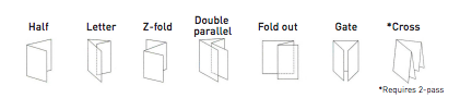 7 standard fold patterns